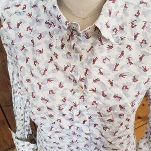 J crew skier button up